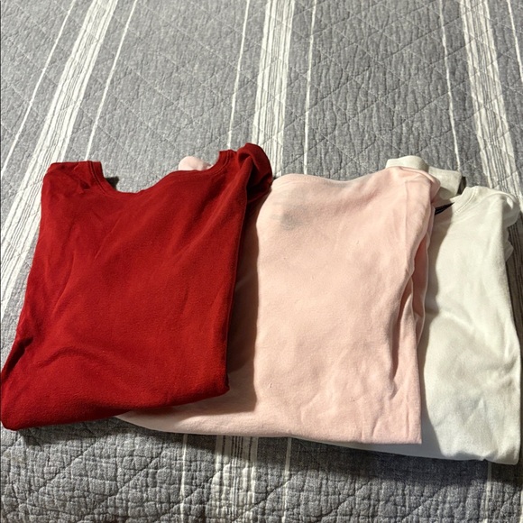 croft & barrow Tops - NWOT Women’s size L Croft & Barrow Classic Red, Pink and White T-shirts